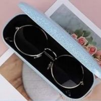 Etui na Okulary Przeciwsłoneczne Niebieskie