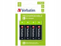 2 x Verbatim Akumulator NiMH AA 2500mAh Premium HR6 4szt czarny/ black 49