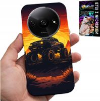 ETUI DO XIAOMI REDMI A3 - MONSTERTRUCK, CIĘŻARÓWKA, WZORY + SZKŁO