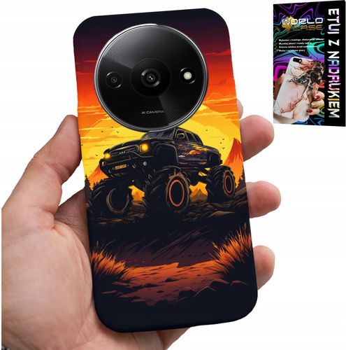ETUI DO XIAOMI REDMI A3 - MONSTERTRUCK, CIĘŻARÓWKA, WZORY + SZKŁO na Arena.pl