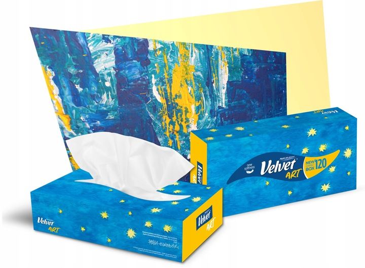 Velvet chusteczki Art 8 opakowań zdjęcie 10