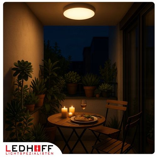 Lampa sufitowa Plafon LED 50cm OKRĄGŁY panel 3 barwy do łazienki na Arena.pl