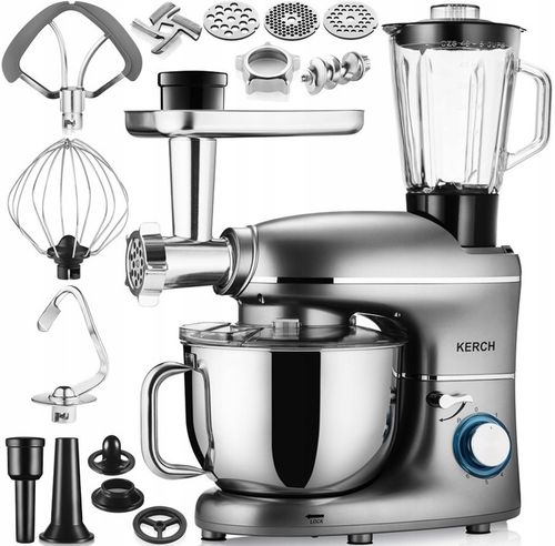 ROBOT KUCHENNY PLANETARNY MIKSER Z MISĄ KERCH ROTARY 4000W GREY 6,2L na Arena.pl