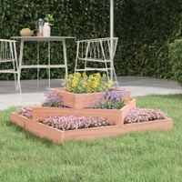 Donica, 83x83x27 cm, lite drewno daglezjowe