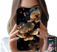 ETUI DO SAMSUNG A6 2018 - PIĘKNE WZORY KWIATÓW, PLECKI, FUTERAŁ