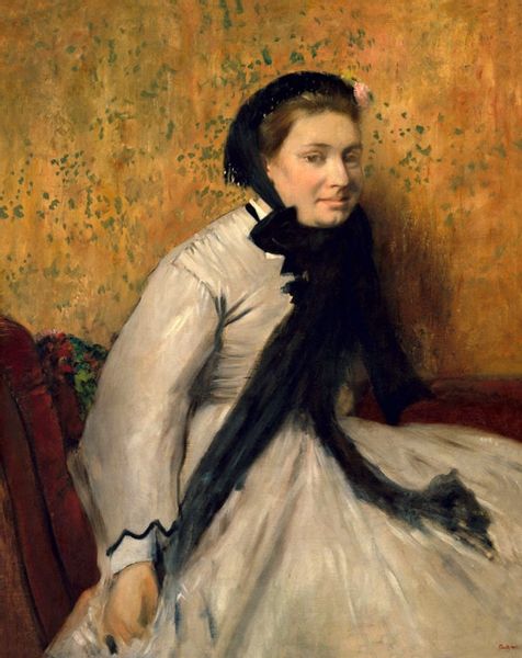 Portrait of a Woman in Gray, Edgar Degas - plakat 59,4x84,1 cm zdjęcie 1