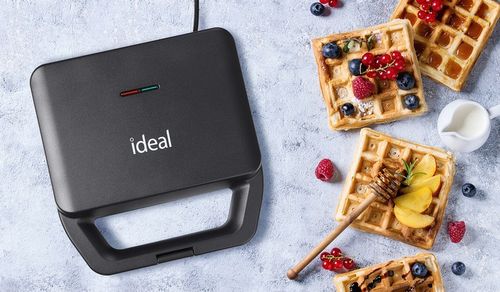 OPIEKACZ UNIWERSALNY 4w1 ORZESZKI TOSTY SANDWICH GOFRY GRILL MOCNY na Arena.pl