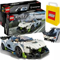 LEGO 76900 Model Samochód KOENIGSEGG Jesko + TORBA PREZENTOWA LEGO