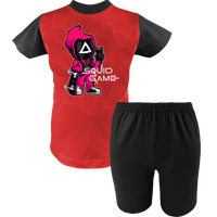 Krótka Piżama dziecięca - Squid Game - Nowy Sezon