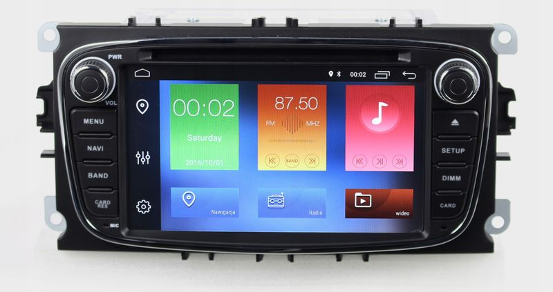 RADIO NAWIGACJA GPS FORD KUGA 2006-2012 ANDROID zdjęcie 1