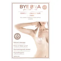 bye bra perfect cleavage tape l+t a-f 3-6 par bezbarwna podtrzymująca