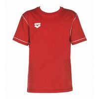 ARENA KOSZULKA T-SHIRT UNISEX JUNIOR TL S/S TEE RED WZROST 116 6-7LAT