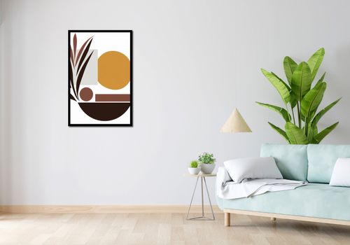 Plakat 61x91,5cm Stylizacja Roślin na Arena.pl