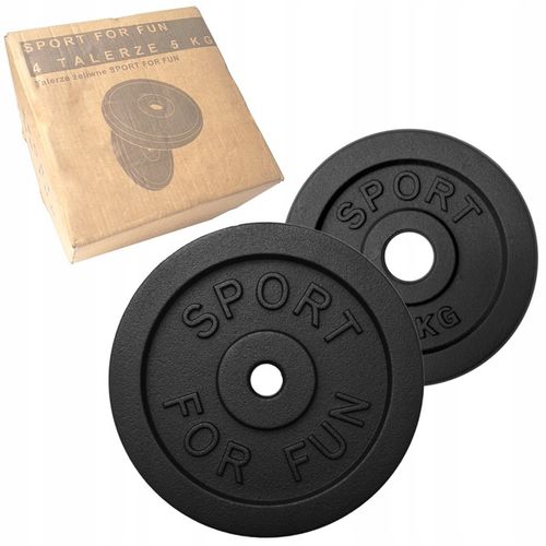 Obciążenie żeliwne 5 kg talerz krążek żeliwo 28mm na Arena.pl