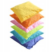 Zestaw 6x woreczek gimnastyczny z grochem 11x11 cm