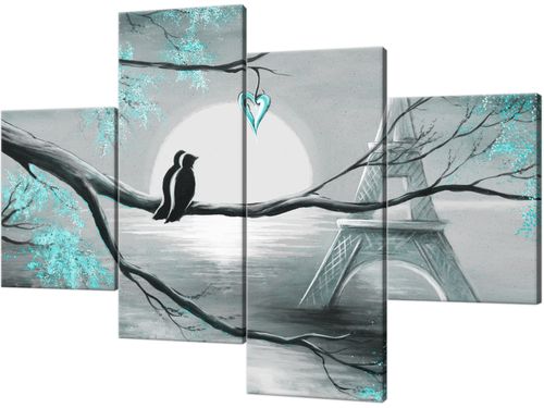 Obraz drukowany płótno 4 elementy obrazy GRATIS na Arena.pl