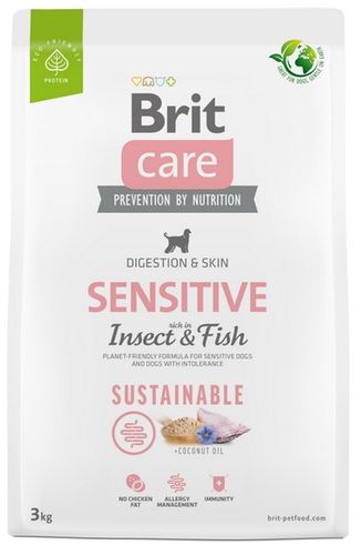 Brit Care Sustainable Sensitive Insect & Fish 3kg na Arena.pl