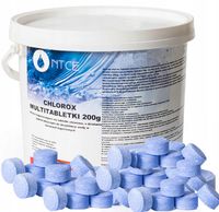 2 x 11w1 chlor do basenu 3kg 20g multi tabletki do basenu niebieska woda