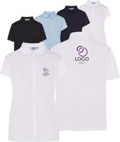 Koszula damska z krótkim rękawem TWÓJ HAFT LOGO GRAFIKA firmowa 20 SZTUK