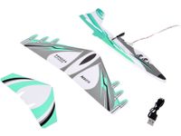 ZABAWKOWY SKŁADANY LEKKI SAMOLOT Z PIANKI  ŚWIECI