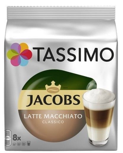 Kapsułki TASSIMO Latte Macchiato Classico 2 x 8 zdjęcie 3