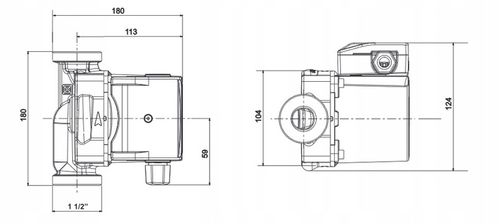 POMPA OBIEGOWA do c.o. LESZNO LFP EPCO 2w1 25/40-70Z na Arena.pl