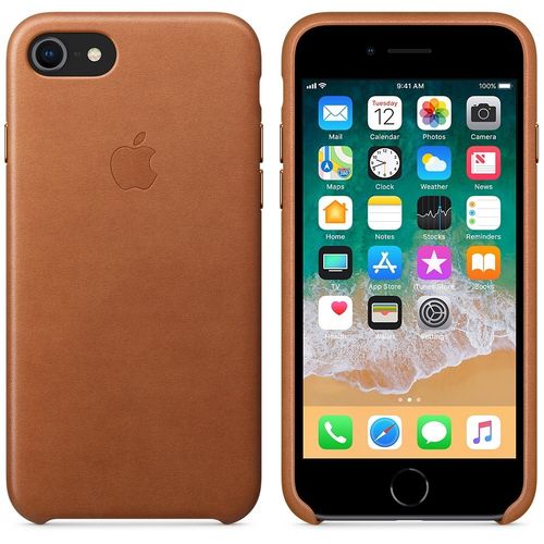 Apple iPhone 8 / 7 Leather Case - Saddle Brown na Arena.pl