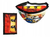 ZESTAW Portfel sportowy + Saszetka nerka NINJAGO