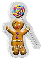 Niue: Ciastek kolorowany 1 uncja Srebra 2021