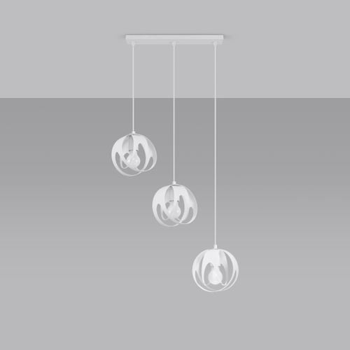 Lampa wisząca TULOS 3L biała na Arena.pl
