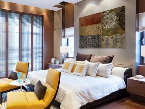 32601 Obraz na płótnie PATCHWORK JESIEŃ WZORY na Arena.pl