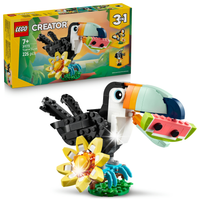 LEGO CREATOR 3W1 31173 DZIKIE ZWIERZĘTA: TROPIKALNY TUKAN KLOCKI PREZENT