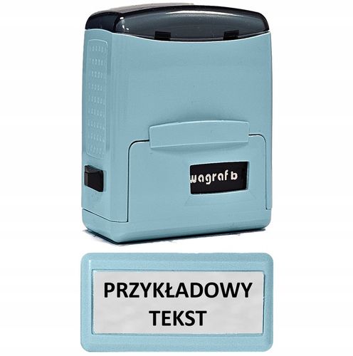 Pieczątka Wagraf B1s do 3 wersów - 12 kolorów obudowy do wyboru na Arena.pl