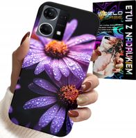 ETUI DO OPPO RENO7 4G - RÓŻOWA STOKROTKA KWIATY POKROWIEC CASE