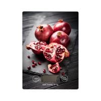 Waga kuchenna elektroniczna Sano wzór 1 owoce granatu LCD szklana max 5 kg