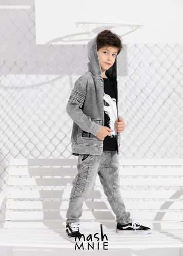 MashMNIE bluza ABSTRACT WOLF 92 98 BLACK na Arena.pl