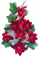 STROIK BOŻE NARODZENIE GRÓB CMENTARZ BUKIET SZTUCZNY KOMPOZYCJA STANPOL