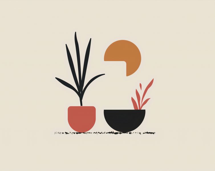 Plakat 76x60,5cm Domowy Ogród zdjęcie 1