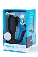 korek analny vibrating snug & tug m black b-vibe