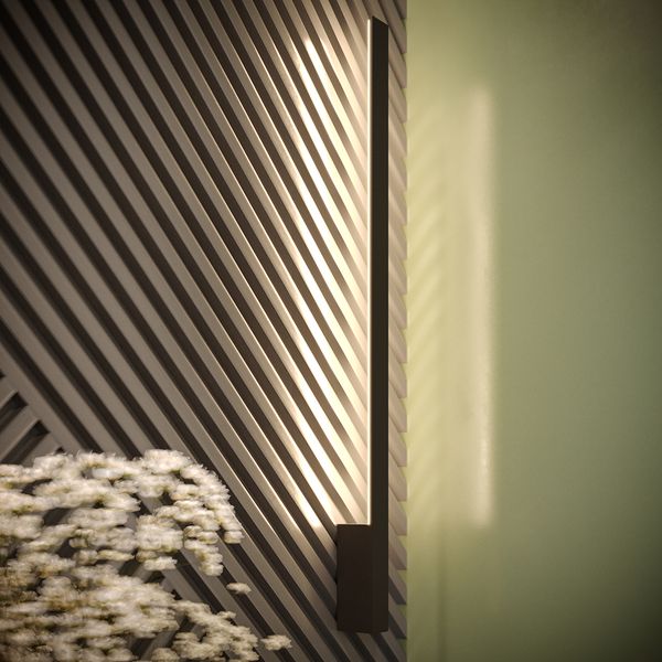 Kinkiet LAHTI L czarny LED 3000K zdjęcie 12