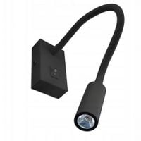 LAMPA ŚCIENNA LED 3W KINKIET DO CZYTANIA WŁĄCZNIK