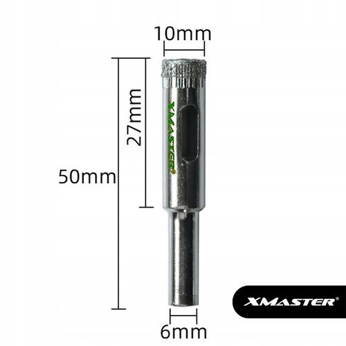 OTWORNICA DIAMENTOWA KORONKA DO PŁYTEK GLAZURY GRESU ZESTAW ⌀ 6-68mm na Arena.pl