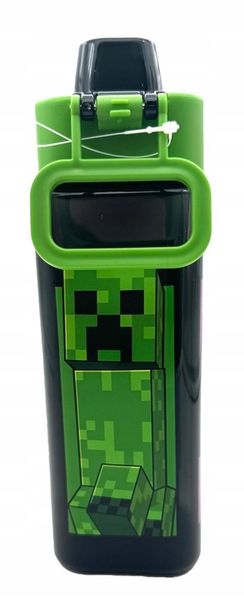 BIDON MINECRAFT KWADRATOWY 500ml POSTACI CREEPER zdjęcie 4