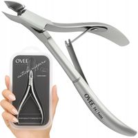 CĄŻKI ostre PRECYZYJNE do skórek profesjonalne manicure stal