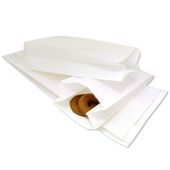 torebka papierowa biała 39x20/9 500szt