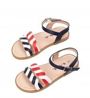 Sandałki klapki dziecięce dla dziewczynki rozmiar 25 pasek