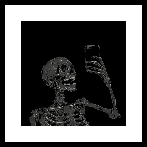 Plakat 20x20cm Selfie Poza Czasem zdjęcie 3