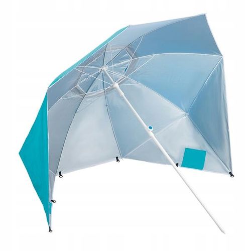 Parasol ogrodowy 190cm plażowy funkcjonalny 2w1 parawan osłona przed UV na Arena.pl