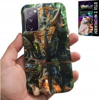 ETUI DO SAMSUNG GALAXY S20 LITE - DINO DINOZAUR TRICERATOPSEM FUTERAŁ