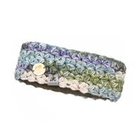 Niezwykle ciepła opaska na głowę Handmade